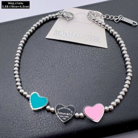 Браслет мед.сталь 10412 ( 19+4,5 см.)